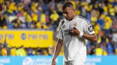 Mbappé sigue sin brillar en el Real Madrid que no pudo ante Las Palmas