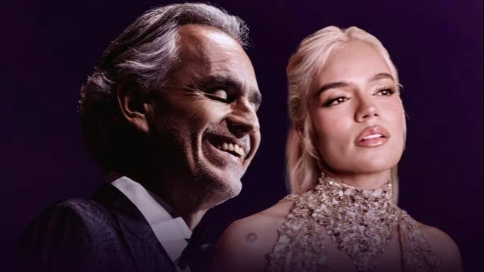 Así suena la nueva versión de “Vivo por ella” de Andrea Bocelli y Karol G