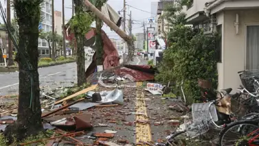 Tifón Shanshan deja cuatro fallecidos y centenares de heridos en Japón Tifón Shanshan deja cuatro fallecidos y centenares de heridos en Japón