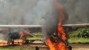 Hallan pista clandestina: FANB inutiliza dos aeronaves Hallan pista clandestina: FANB inutiliza dos aeronaves