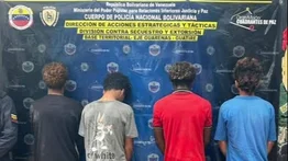 Capturan a cuatro sujetos por agresión en Guatire: atacaron con arma blanca a un funcionario de la PNB