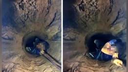 Así fue el rescate de un adolescente tras caer en un pozo artesanal en el Zulia: tenía 20 metros de profundidad