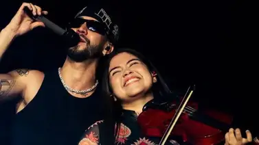 En video: Mora invita al escenario a la violinista venezolana Génesis Pineda En video: Mora invita al escenario a la violinista venezolana Génesis Pineda