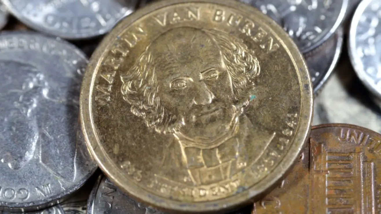 ¡Un tesoro en tus manos! Esta es la moneda de $1 de Martin Van Buren que puede darte mucho dinero: este es su valor
