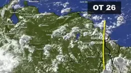 Llega a Venezuela la onda tropical 26: Inameh prevé lluvias y descargas eléctricas en estas zonas del país