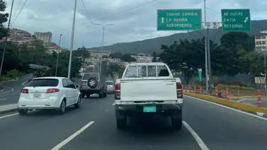 Autopista Caracas-La Guaira: reportan accidente este 14 de agosto Autopista Caracas-La Guaira: reportan accidente este 14 de agosto