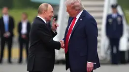 Cara a cara: fotos en Alaska de Trump y Putin antes de la cumbre bilateral