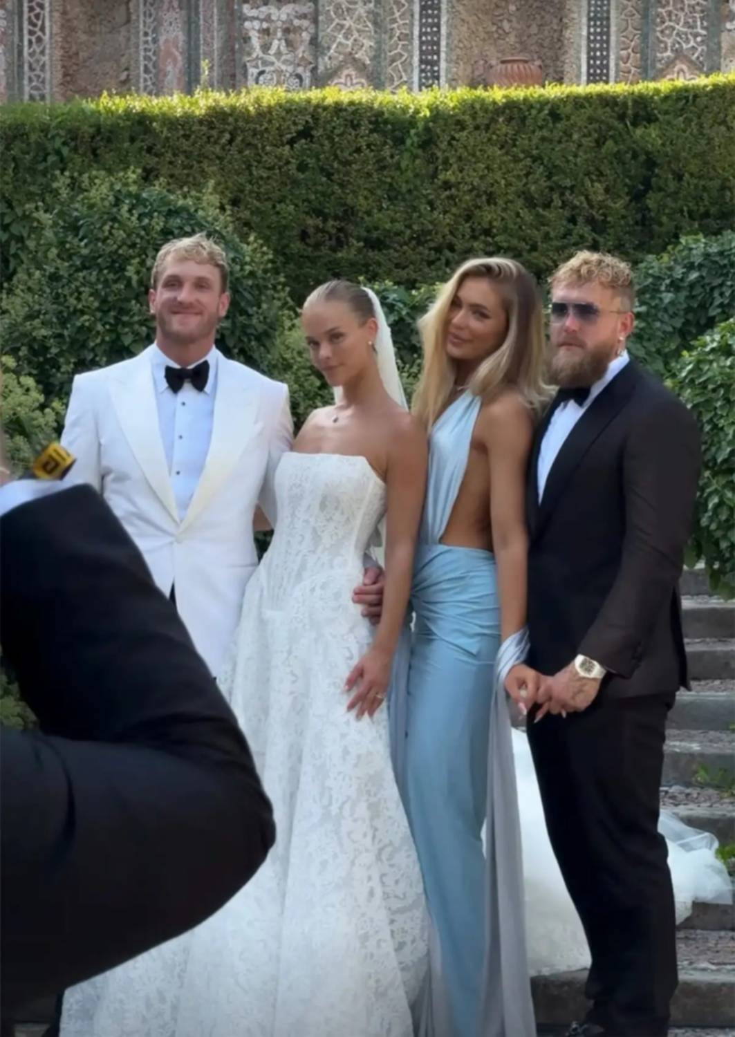 De 'influencer' a marido: fotografías de la boda de ensueño de Logan Paul y  Nina Agdal, image size:1063x1500
