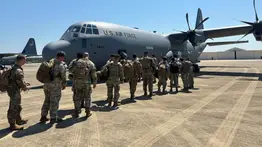 El refuerzo de Washington: cerca de 300 soldados de Tennessee y Luisiana se unen a las tropas