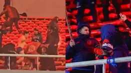 Independiente vs. U de Chile: las escalofriantes imágenes de los incidentes en las tribunas
