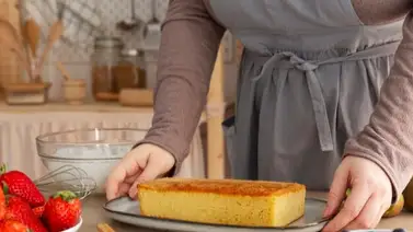 Bizcocho vegano: ¡tan esponjoso como si llevara todos los ingredientes tradicionales de este postre! Bizcocho vegano: ¡tan esponjoso como si llevara todos los ingredientes tradicionales de este postre!