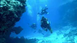 En video: buzos italianos limpian emblemática estatua submarina