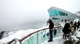 En fotos: impresionante nevada cubre el Pico Espejo este 24 de agosto 