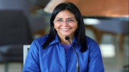 Delcy Rodríguez difunde estas cifras económicas del país: El 90% de los productos en anaqueles son nacionales
