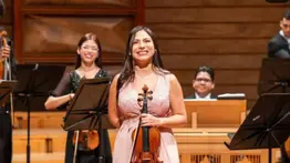 La violinista venezolana que compartió escenario con Coldplay y Luis Miguel: conócela aquí
