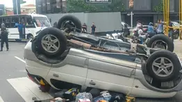 Operativo policial en Baruta: capturan a conductor fugitivo tras provocar accidente
