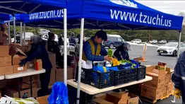 comida gratis Tzu Chi en Nueva York y Nueva Jersey