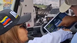 ¡Atención conductores! Activan operativo para inspeccionar vehículos rotulados en esta importante arteria vial