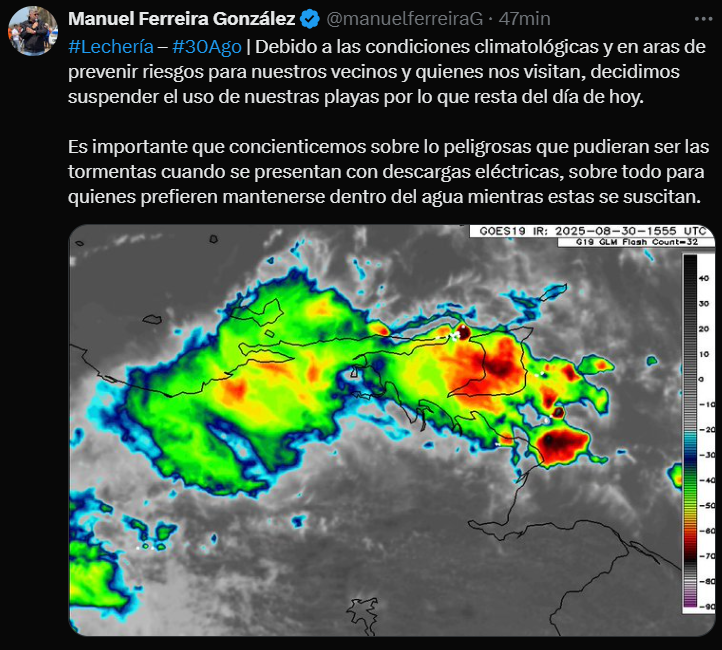 Realizan desalojo preventivo de playas este 30 de agosto: sepa más Realizan desalojo preventivo de playas este 30 de agosto: sepa más