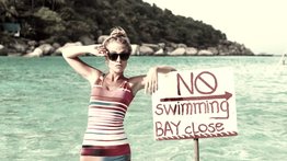 Playas con contaminación fecal Labor Day
