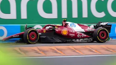 Accidente en la Fórmula 1: el terrible choque de Lewis Hamilton Accidente en la Fórmula 1: el terrible choque de Lewis Hamilton