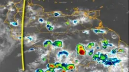 ¡Atentos! Inameh pronostica lluvias con descargas eléctricas en varias áreas de este estado