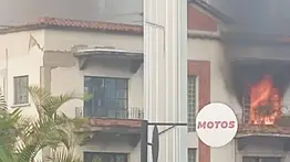 En imágenes: incendio en Las Mercedes este 1 de agosto