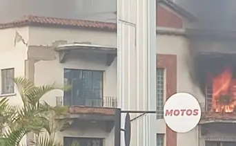En imágenes: incendio en Las Mercedes este 1 de agosto