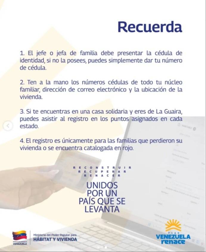 Censo de viviendas por sismos en Venezuela: conoce los puntos de atención y requisitos desde este 4 de agosto