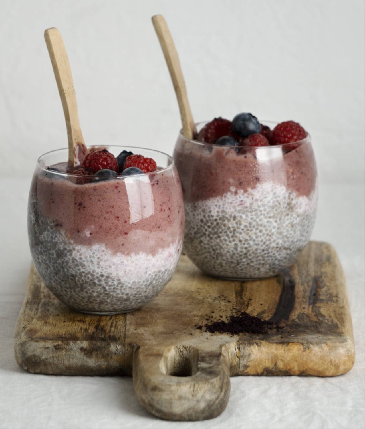 Pequeñas semillas para un gran desayuno: un rico pudín de chía 