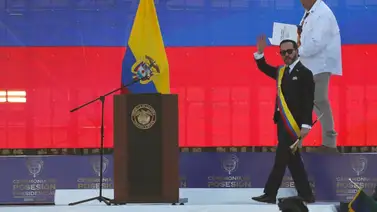 Investidura de Abelardo de la Espriella en Colombia: así llegó tras más de una hora de retraso Investidura de Abelardo de la Espriella en Colombia: así llegó tras más de una hora de retraso