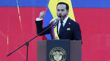 Primer discurso a De la Espriella: promete poner fin a los cultivos ilícitos y al diálogo con grupos armados Primer discurso a De la Espriella: promete poner fin a los cultivos ilícitos y al diálogo con grupos armados