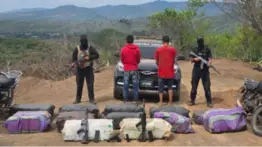 Detienen a dos sujetos con armas y droga en Falcón: detalles