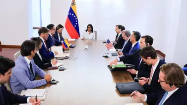 Delcy Rodríguez se reúne con delegación de alto nivel de EEUU: ¿Qué temas abordaron? Delcy Rodríguez se reúne con delegación de alto nivel de EEUU: ¿Qué temas abordaron?