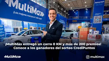 ¡MultiMax entregó un carro 0 KM y más de 200 premios! Conoce a los ganadores del sorteo CrediPuntos ¡MultiMax entregó un carro 0 KM y más de 200 premios! Conoce a los ganadores del sorteo CrediPuntos