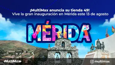 ¡MultiMax anuncia su tienda 49! Vive la gran inauguración en Mérida este 13 de agosto ¡MultiMax anuncia su tienda 49! Vive la gran inauguración en Mérida este 13 de agosto