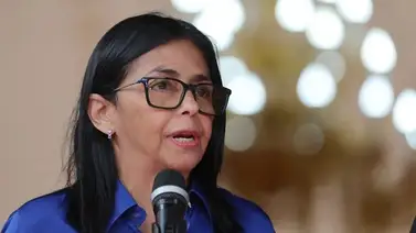 Delcy Rodríguez celebra cierre de la primera etapa del diálogo entre oficialismo y oposición: esto dijo Delcy Rodríguez celebra cierre de la primera etapa del diálogo entre oficialismo y oposición: esto dijo