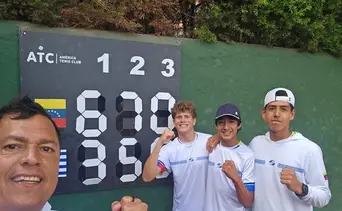Clasificación histórica: Venezuela regresa a un Mundial de Tenis Junior tras 27 años de ausencia