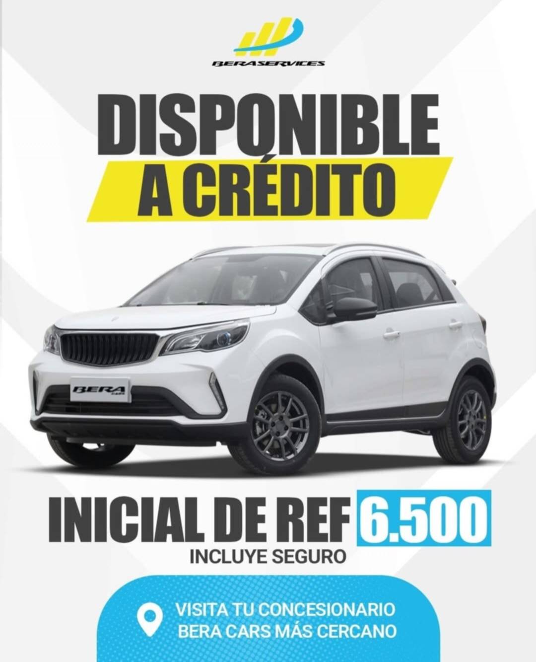 Bera Cars lanza plan de financiamiento para estrenar a crédito: incluye seguro y 12 meses para pagar Bera Cars lanza plan de financiamiento para estrenar a crédito: incluye seguro y 12 meses para pagar
