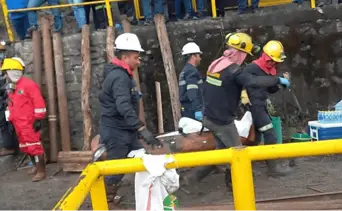 Cundinamarca en luto: seis trabajadores fallecen tras derrumbe en mina de carbón