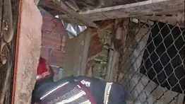 Colapso de vivienda tras fuertes lluvias en Caracas: balance del Cuerpo de Bomberos