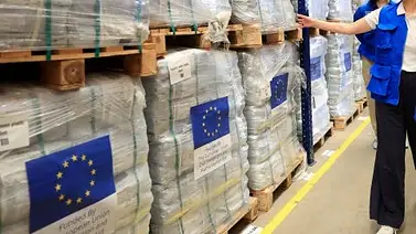 Unión Europea envía nuevo paquete de ayuda a Venezuela: ¿Cuántas toneladas arribaron al país? Unión Europea envía nuevo paquete de ayuda a Venezuela: ¿Cuántas toneladas arribaron al país?