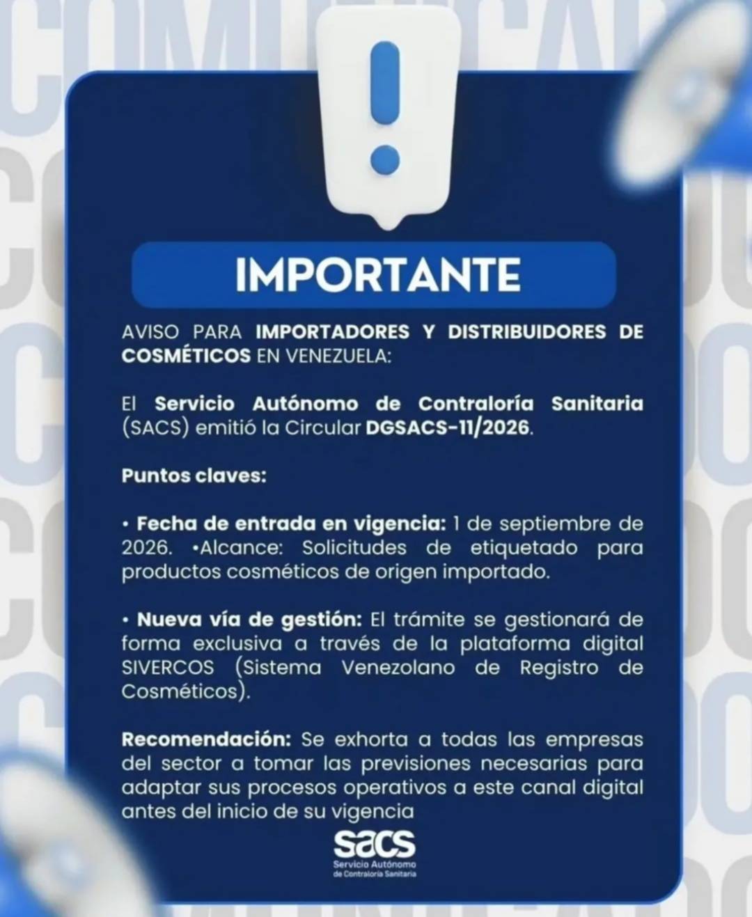 Nuevo trámite digital obligatorio para importar y vender cosméticos en Venezuela: requisitos Nuevo trámite digital obligatorio para importar y vender cosméticos en Venezuela: requisitos