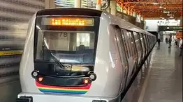 Sistema Metro: suspenden parcialmente el servicio en la estación Las Adjuntas por las fuertes lluvias