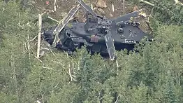 Helicóptero militar de EEUU sufre grave accidente durante entrenamiento en Colorado: video