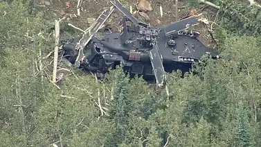 Helicóptero militar de EEUU sufre grave accidente durante entrenamiento en Colorado: video Helicóptero militar de EEUU sufre grave accidente durante entrenamiento en Colorado: video