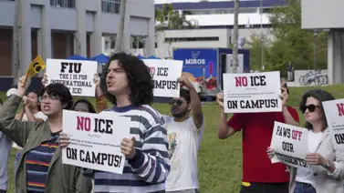 Decisión de tribunal en Miami: Jueza deja sin efecto sanciones a universitarios por manifestarse contra el ICE Decisión de tribunal en Miami: Jueza deja sin efecto sanciones a universitarios por manifestarse contra el ICE