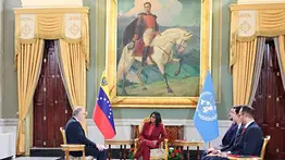 Delcy Rodríguez sostiene encuentro con el nuevo coordinador residente de la ONU en Venezuela