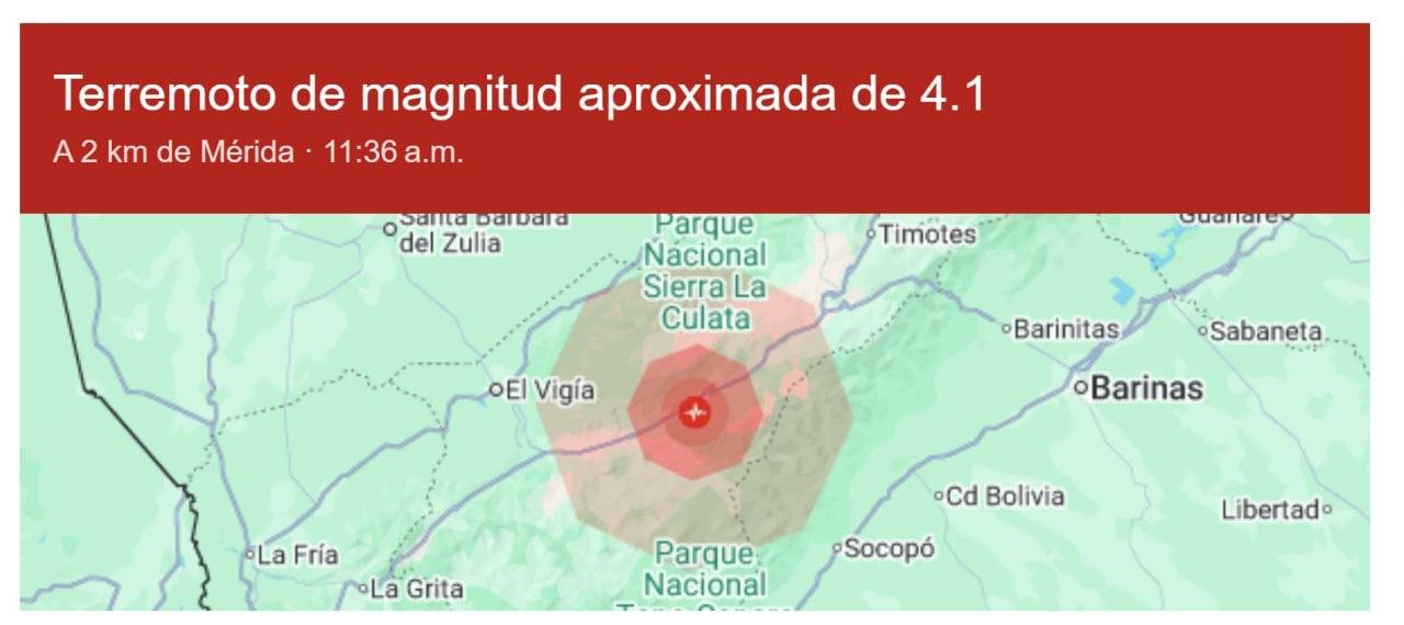 Fuerte temblor en Mérida este 27 de agosto: detalles