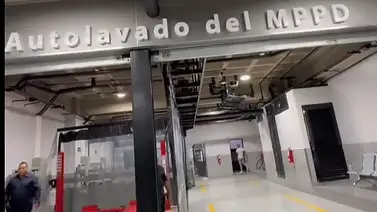 Gustavo González López inaugura autolavado en el Ministerio de la Defensa: Video Gustavo González López inaugura autolavado en el Ministerio de la Defensa: Video
